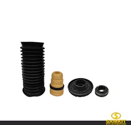 SK358S KIT DO AMORTECEDOR SUSPENSÃO DIANTEIRA 01 LADO (SUPORTE, ROLAMENTO, BATENTE E COIFA )